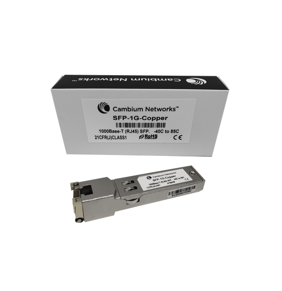 CAMBIUM NETWORKS SFP1GCOPPER SFP-1G-COPPER Transceptor MiniGbic SFP 1 Gbps Ethernet 1