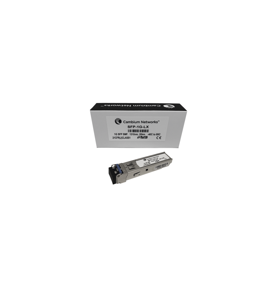 CAMBIUM NETWORKS SFP1GLX SFP-1G-LX Transceptor MiniGbic SFP 1 Gbps Monomodo distancia