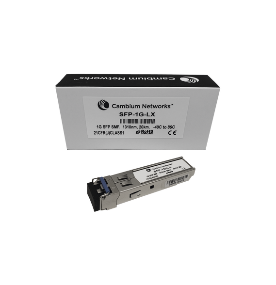 CAMBIUM NETWORKS SFP1GLX SFP-1G-LX Transceptor MiniGbic SFP 1 Gbps Monomodo distancia