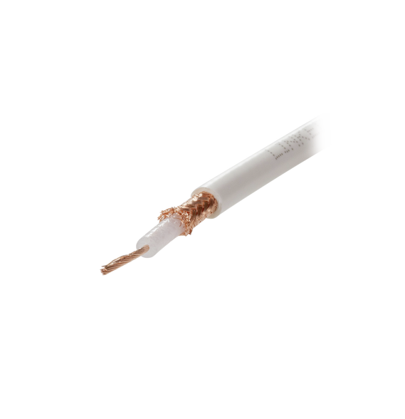 Syscom LPRG58AU100 LPRG58AU/100 Carrete de 100 metros de Cable Tipo RG58AU con Forro