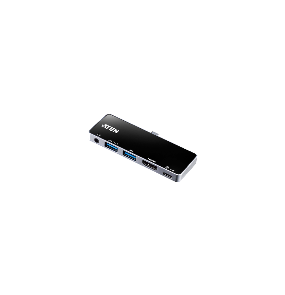 ATEN UH3238 UH3238 USB-C Travel Dock con Power Pass-Through