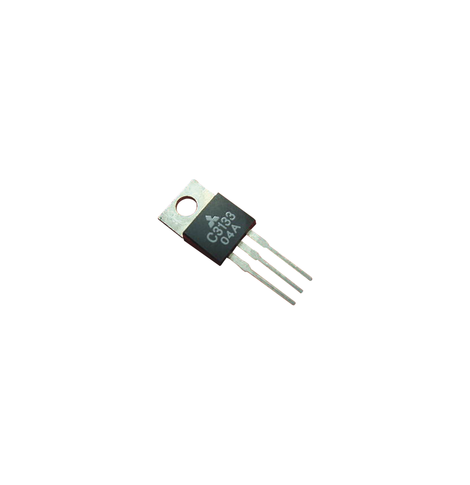 Syscom 2SC3133 2SC3133 Transistor de Silicio NPN Epitexial 27 MHz 12 Vcc 13 Watt T-30