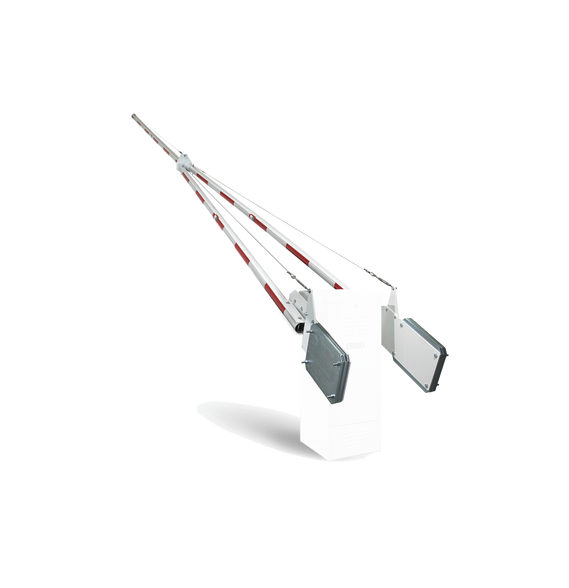 DKS DOORKING 1602164 1602-164 Mástil tubular de aluminio de 24ft para barreras Doorki