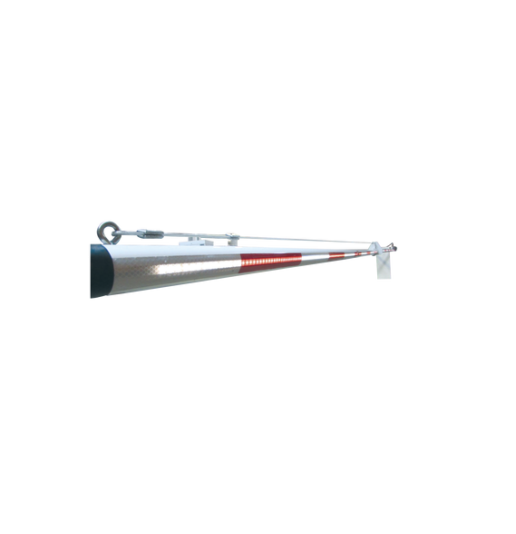 DKS DOORKING 1602172 1602-172 Brazo de aluminio con iluminación de 6 metros para barr