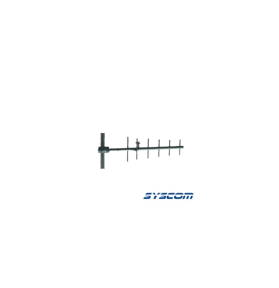 Syscom SD4706 SD-4706 Antena Base UHF Direccional Rango de Frecuencia 470 - 490 MHz.