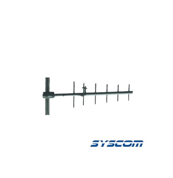 Syscom SD4706 SD-4706 Antena Base UHF Direccional Rango de Frecuencia 470 - 490 MHz.