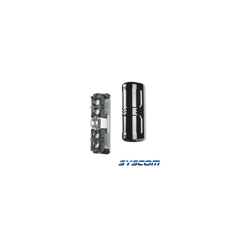 Syscom ABH50L ABH50L Detector de rayo fotoeléctrico para 50 mts. Incluye receptor y t Syscom ABH50L ABH50L Detector de rayo fotoeléctrico para 50 mts. Incluye receptor y t