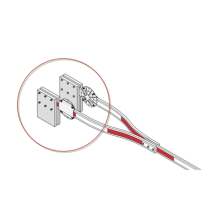 DKS DOORKING 1602041 1602-041 Kit de instalación para brazo de madera 1602-340