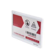 AccessPRO APTAG75BR APTAG75B/R Etiqueta de Tinta Electrónica / ESL / 7.5 Pulgadas / U