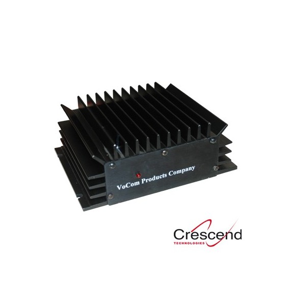 CRESCEND UVC1005 UVC-100-5 Amplificador VOCOM vehícular en UHF 420-512 MHz Entrada 3-