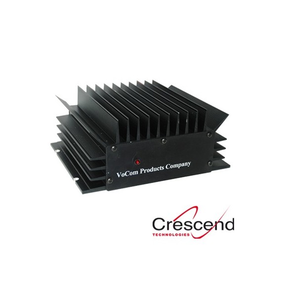 CRESCEND VVC16045 VVC-160-45 Amplificador para uso vehícular en VHF 130-175 MHz entra