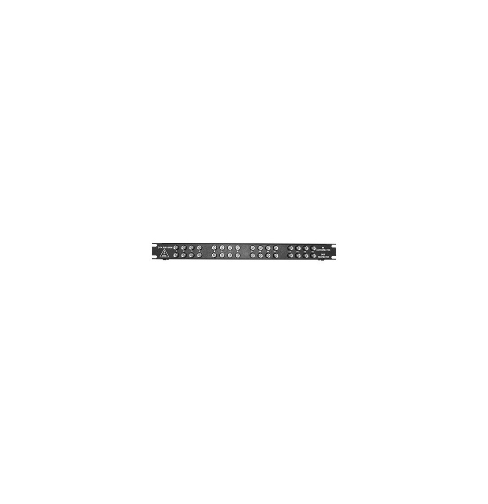 DITEK DTKRM16NM DTKRM16NM Protector de línea de video de 16 canales 1U conexión BNC c DITEK DTKRM16NM DTKRM16NM Protector de línea de video de 16 canales 1U conexión BNC c