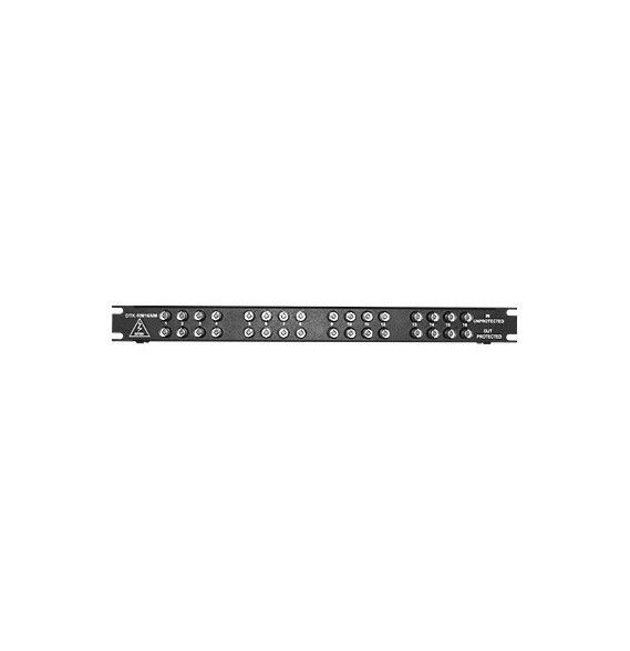 DITEK DTKRM16NM DTKRM16NM Protector de línea de video de 16 canales 1U conexión BNC c