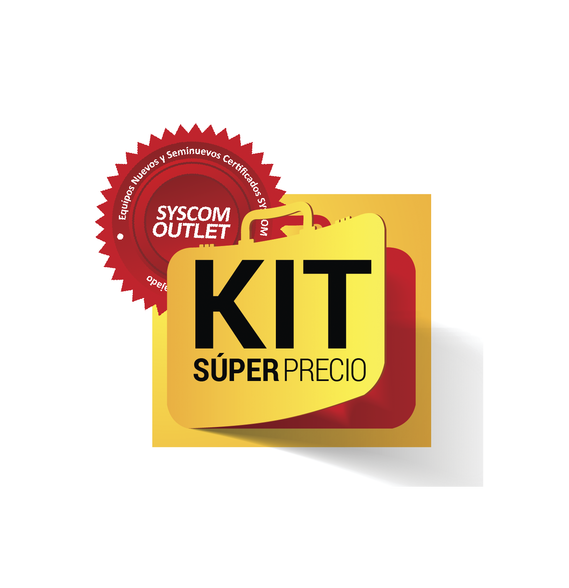 Syscom PAQOUTACCEA1 PAQOUTACCEA1 Kit de control de acceso marca (varias). A* Caja abi