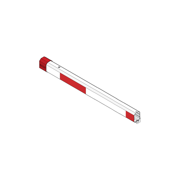 DKS DOORKING 1601555 1601-555 Brazo Octagonal de Aluminio de 4.2 metros / Compatible