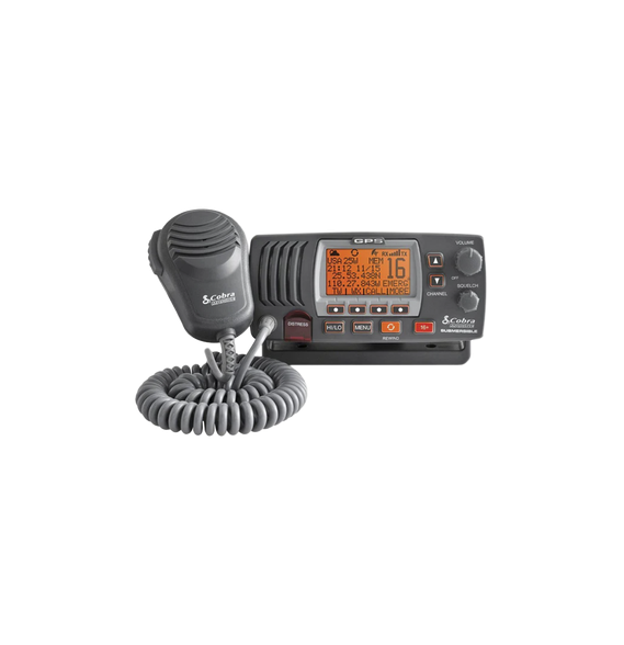 COBRA MRF77BGPS MRF77BGPS Radio móvil marino VHF clase D con antena interna de GPS fu