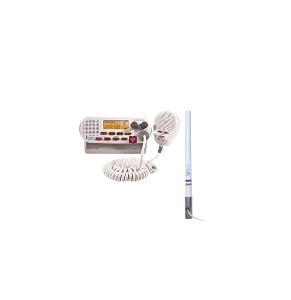 COBRA MRF45DKIT5101 MRF45D/KIT5101 Kit de radio MRF45D | mas antena marina TX-5101-SY