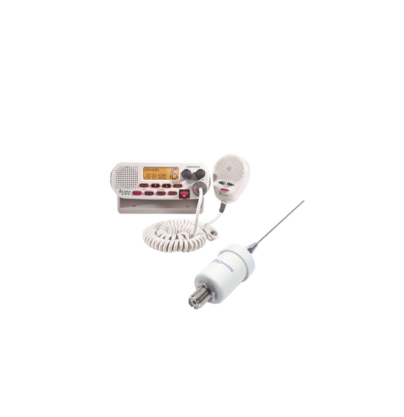 COBRA MRF45DKIT1600 MRF45D/KIT1600 Kit de radio MRF45D | mas antena marina TX-1600-SY