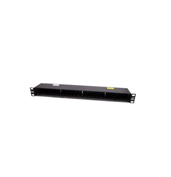 DITEK DTKVM2R24 DTK-VM2R24 Gabinete de 24 Canales para Montaje en Rack Compatible con