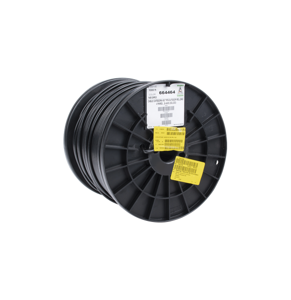 CONDUMEX 6644641000 66-44-64/1000 Bobina de 1000 ft ( 305 m ) Cat5e con gel para exte