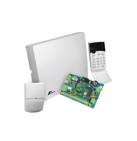 CROW RUNNER48RF RUNNER4/8-RF Panel de alarma Hibrido de 4 a 8 zonas funciones de cont