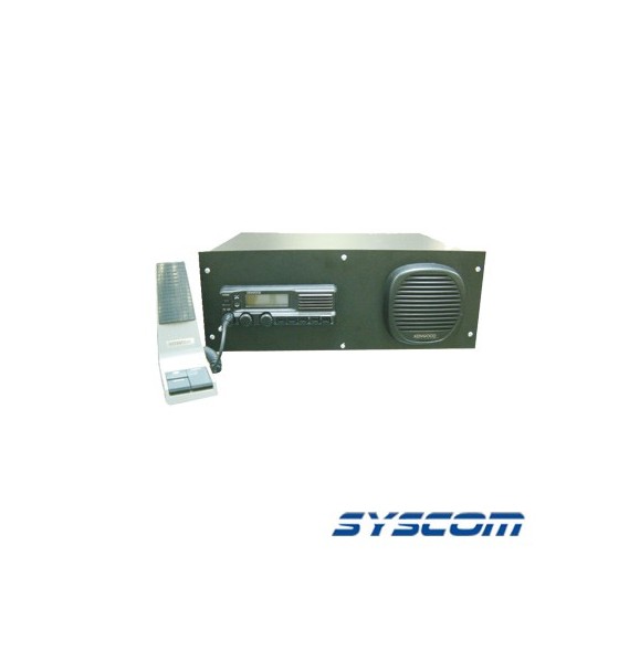Syscom SKB790HFBK SKB-790-HFBK Estación Base con Radio Kenwood TK-790HBK VHF 148-174