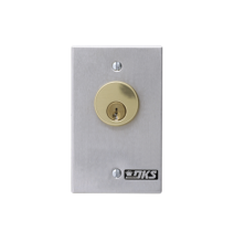 DKS DOORKING 1206080 1206-080 Interruptor con llave con cilindro Mortise para interio