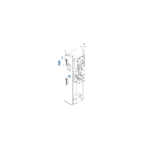 CAME 119RIG334 119-RIG334 Refacción para barreras GARD4 / Tope mecánico de final de c