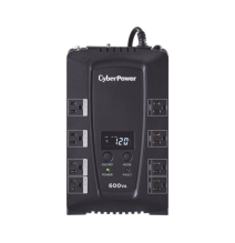 CYBERPOWER CP600LCD CP600LCD UPS de 600 VA/340 W Topología Standby Entrada 120 Vca NE