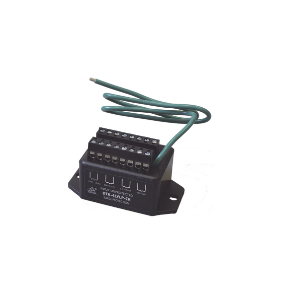 DITEK DTK4LVLPCR DTK4LVLPCR Protector para lazo de 4 pares para aplicaciones de lecto