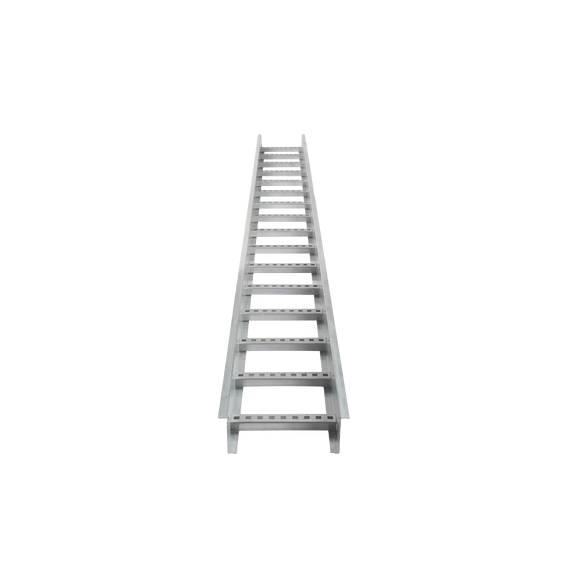CHAROFIL CHE89PX9AK CH-E89PX9AK Escalera de Aluminio Portacables / Perfil Z / Peralte