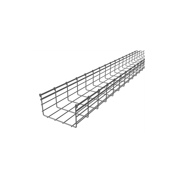 CHAROFIL CH166200EZ CH-166-200EZ Charola Tipo Malla 166/200 mm Acabado Electro Zinc H