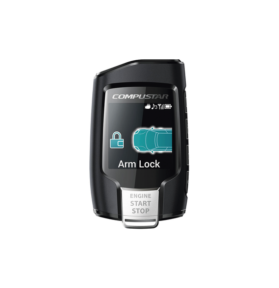 COMPUSTAR 2WQ9RFM 2WQ9R-FM Control Remoto Bidireccional de cuatro botones con pantall