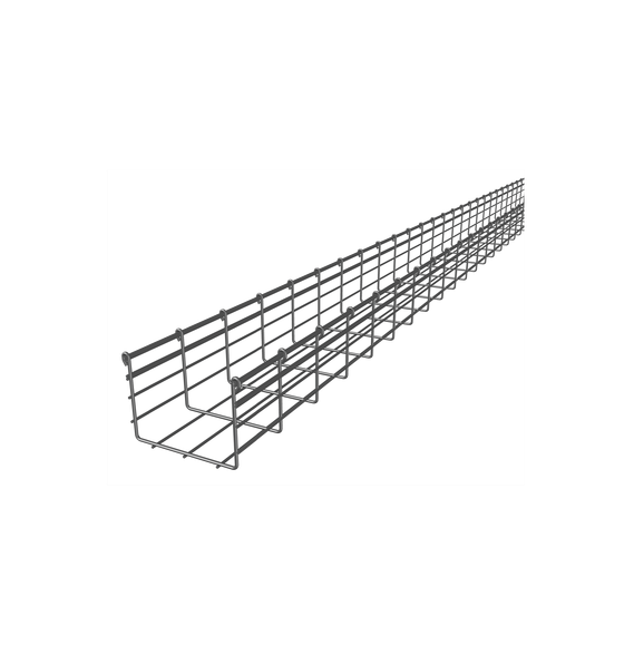 CHAROFIL CH166150EZ CH-166-150EZ Charola Tipo Malla 166/150 mm Acabado Electro Zinc H