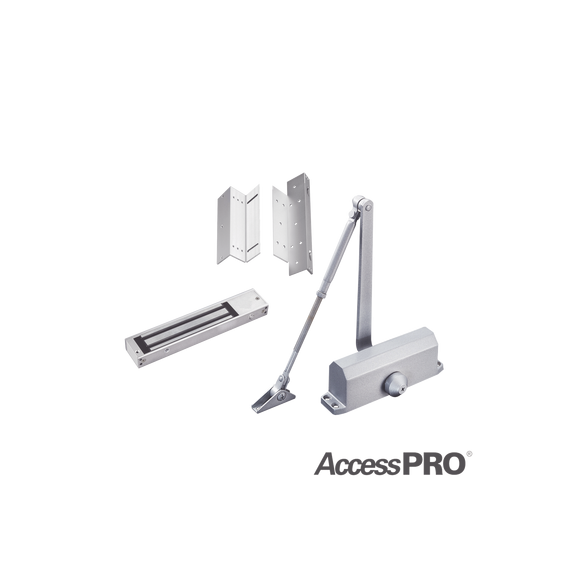 AccessPRO ACCESSKIT600N ACCESSKIT600N Kit para control de acceso incluye Chapa magnét