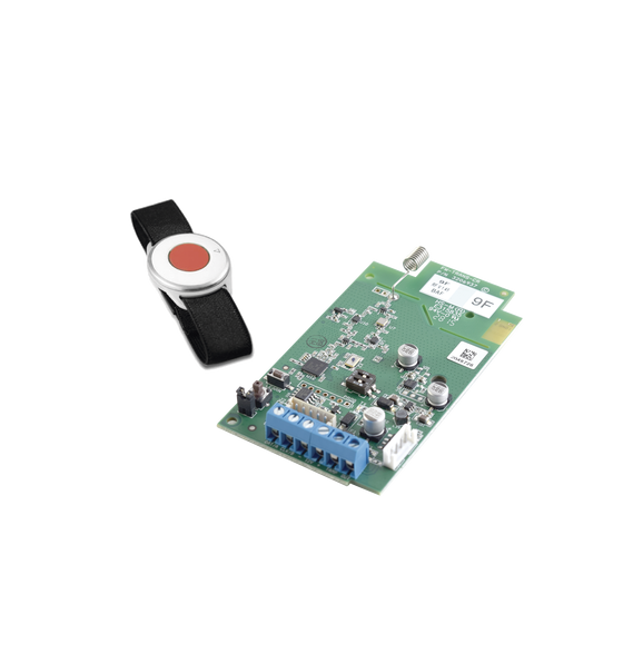 CROW FWTRANS9FB FW-TRANS-9F-B Kit de Transceptor Inalámbrico 916MHz. 2 Vías y Botón d