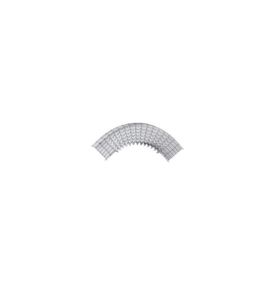 CHAROFIL CHC9066300EZ CH-C90-66/300EZ Curva Pre-Fabricada Horizontal de 90 con medid CHAROFIL CHC9066300EZ CH-C90-66/300EZ Curva Pre-Fabricada Horizontal de 90 con medid