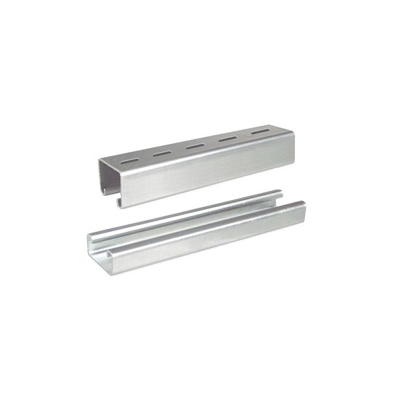 CHAROFIL UNL4X4U10EZ UNL-4X4-U10-EZ Unicanal liso 4x4 3000 mm acabado ElectroZinc