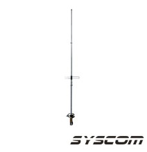 Syscom SJ3 SJ-3 Antena base VHF omnidireccional rango de frecuencia 135 - 174 MHz