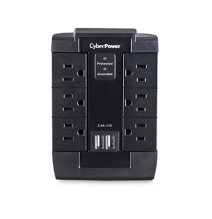 CYBERPOWER P600WSURC1 P600WSURC1 Multicontacto con Supresor de Picos de Pared Voltaje