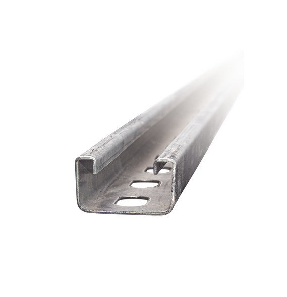 CHAROFIL UNP4X2U30EZ UNP-4X2-U30-EZ Unicanal perforado 4x2 3000 mm con acabado Electr