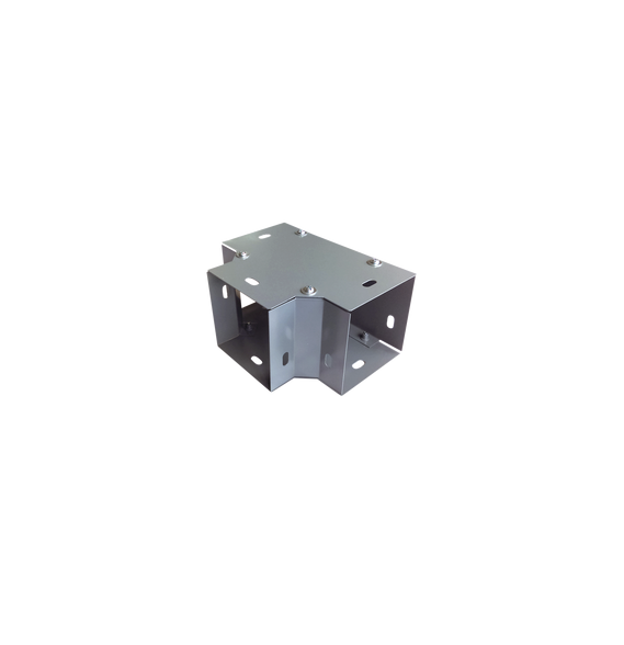 CHAROFIL CHDCT100L CH-DCT100L Derivación  T  horizontal 100 x 100 mm (3.94 x 3.94 pul