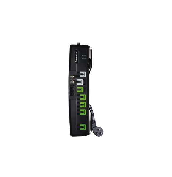 CYBERPOWER CSHT706TC CSHT706TC Multicontacto Con Supresor de Picos Voltaje de Entrada