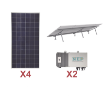 EPCOM KIT2BDM600LV127 KIT2BDM600LV127 Kit Solar para Interconexión de 1.1 kW de Poten