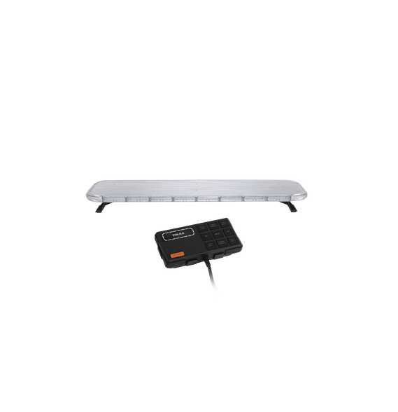 EPCOM INDUSTRIAL SIGNALING X75RBS X75RBS Barra de luces LED de 46  Rojo/Azul  De 132