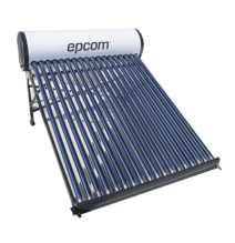 EPCOM STELPWH180 STELPWH180 Bóiler Solar de 180L Baja Presión con 18 Tubos de Vacío d