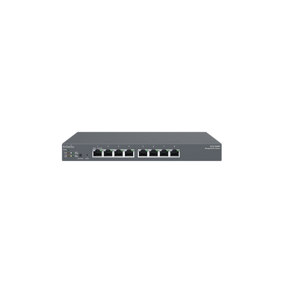 ENGENIUS ECS1008P ECS1008P Switch PoE de Escritorio Administrado en la Nube 8 Puertos