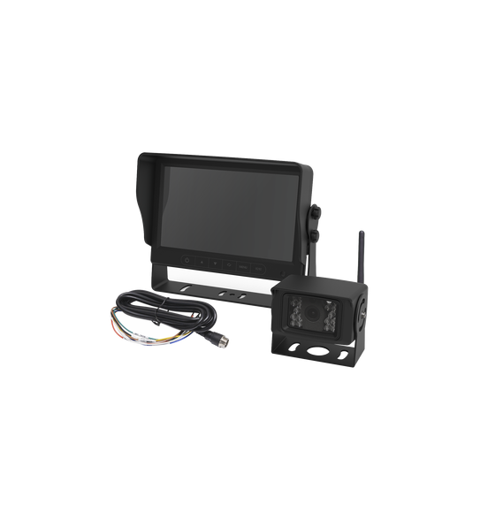 ECCO K7000BWK K7000BWK Sistema Profesional Inalámbrico de Cámara de Reversa y Monitor