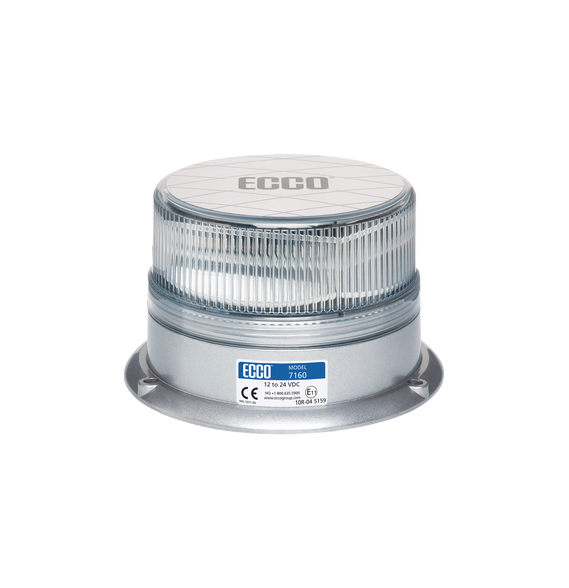ECCO X7160CA X7160CA Baliza LED: Reflex 12-24 Vcc 15 patrones de destello lente claro