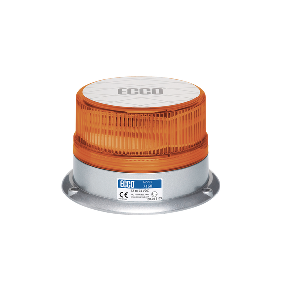 ECCO X7160A X7160A Baliza LED: Reflex 12-24 Vcc 15 patrones de destello ámbar